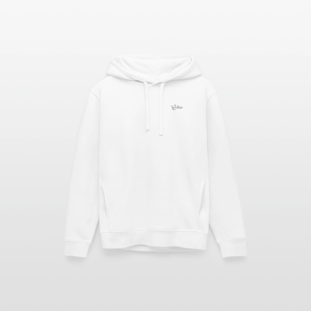 The Plurality Unisex Hoodie - white