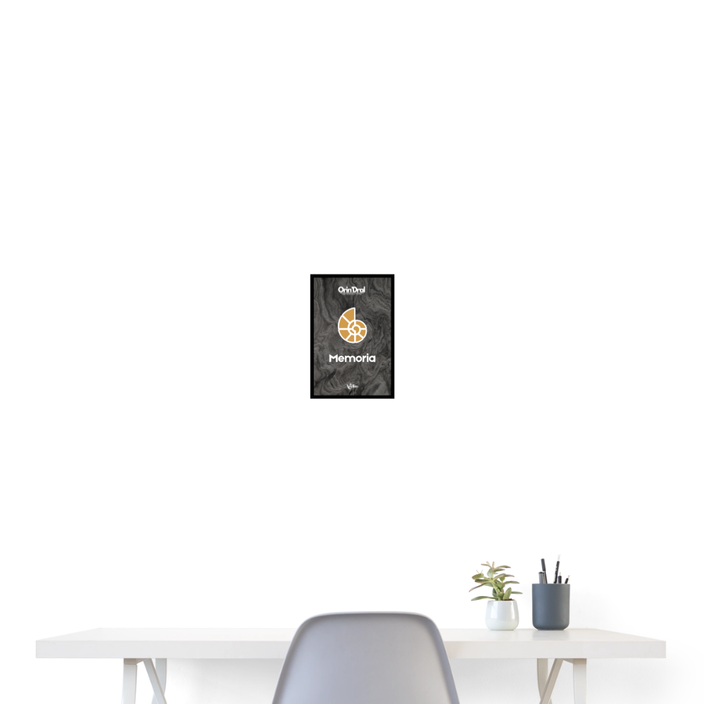 Memoria Wall Art - white