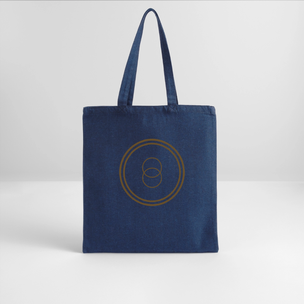 Recycled Tote Bag - heather navy