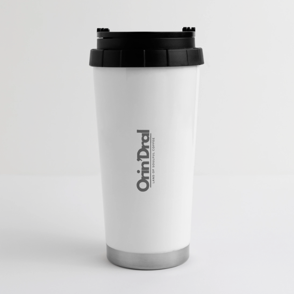 Orin'Dral 16 oz Travel Mug - white