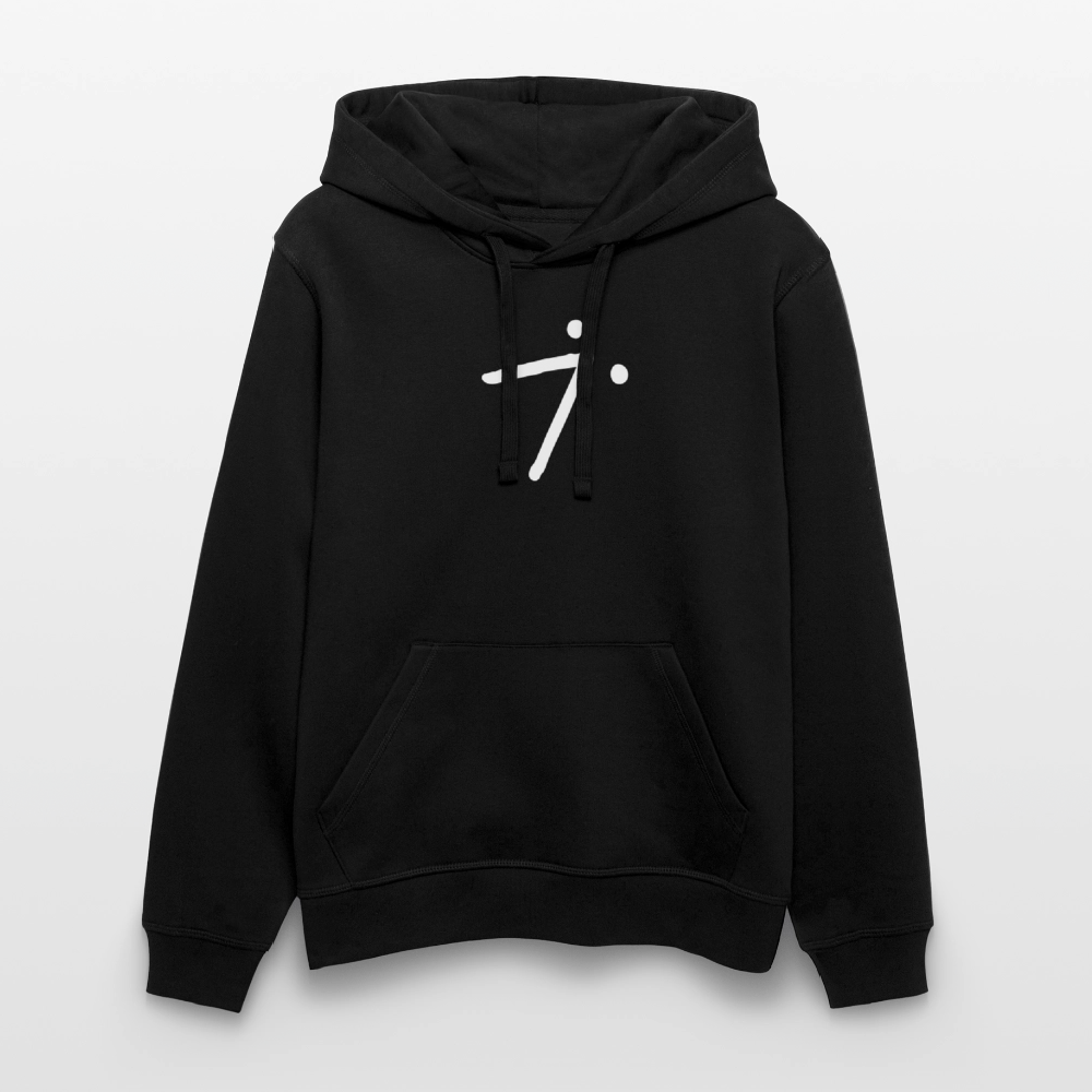 Dravendir White Ink Unisex Hoodie - black
