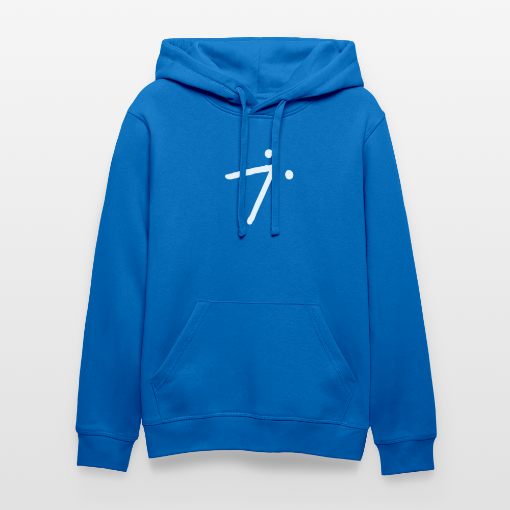Dravendir White Ink Unisex Hoodie - royal blue