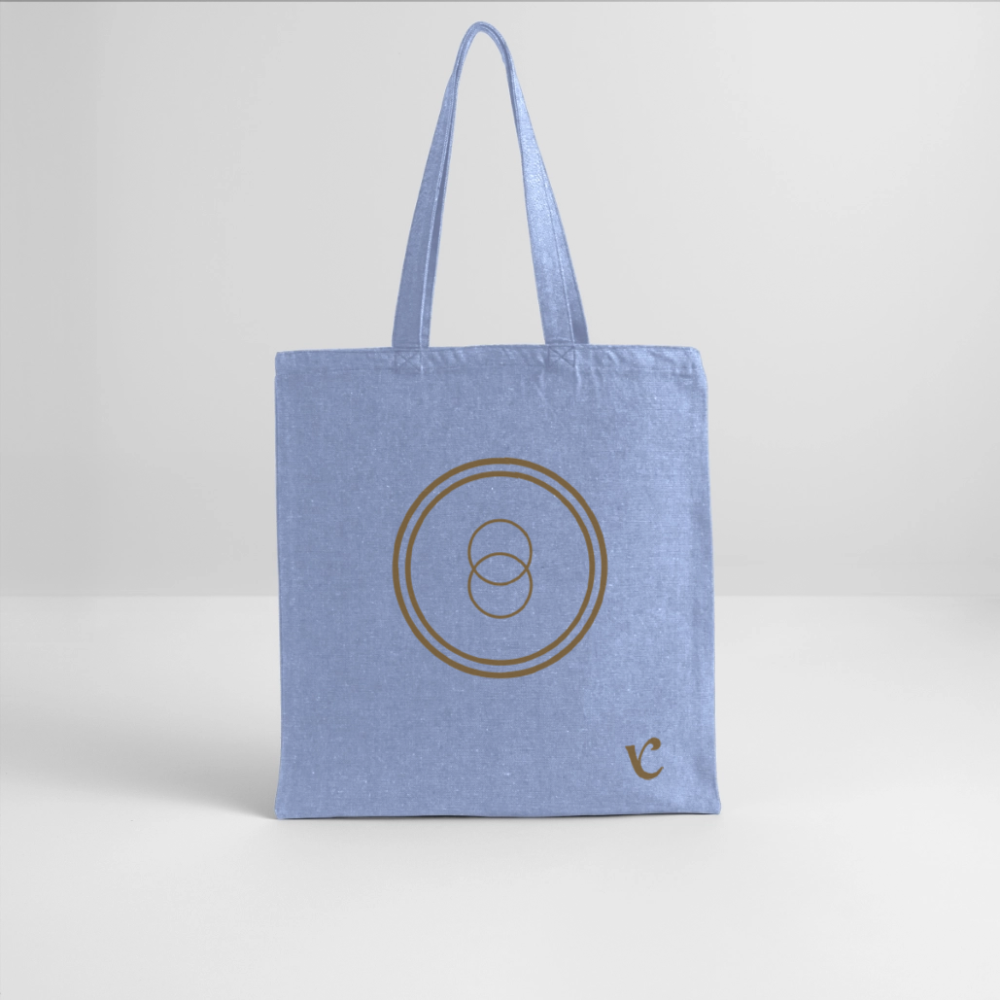 Recycled Tote Bag - light Denim