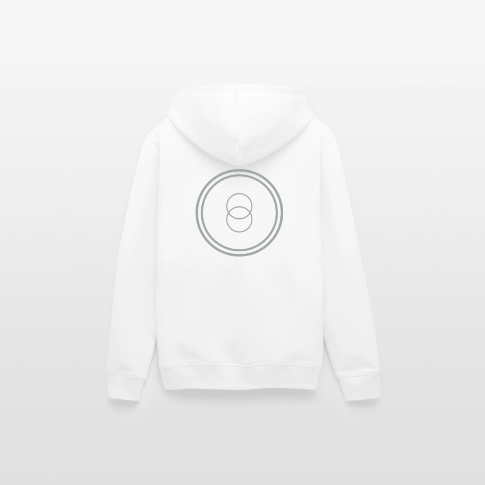 The Plurality Unisex Hoodie - white