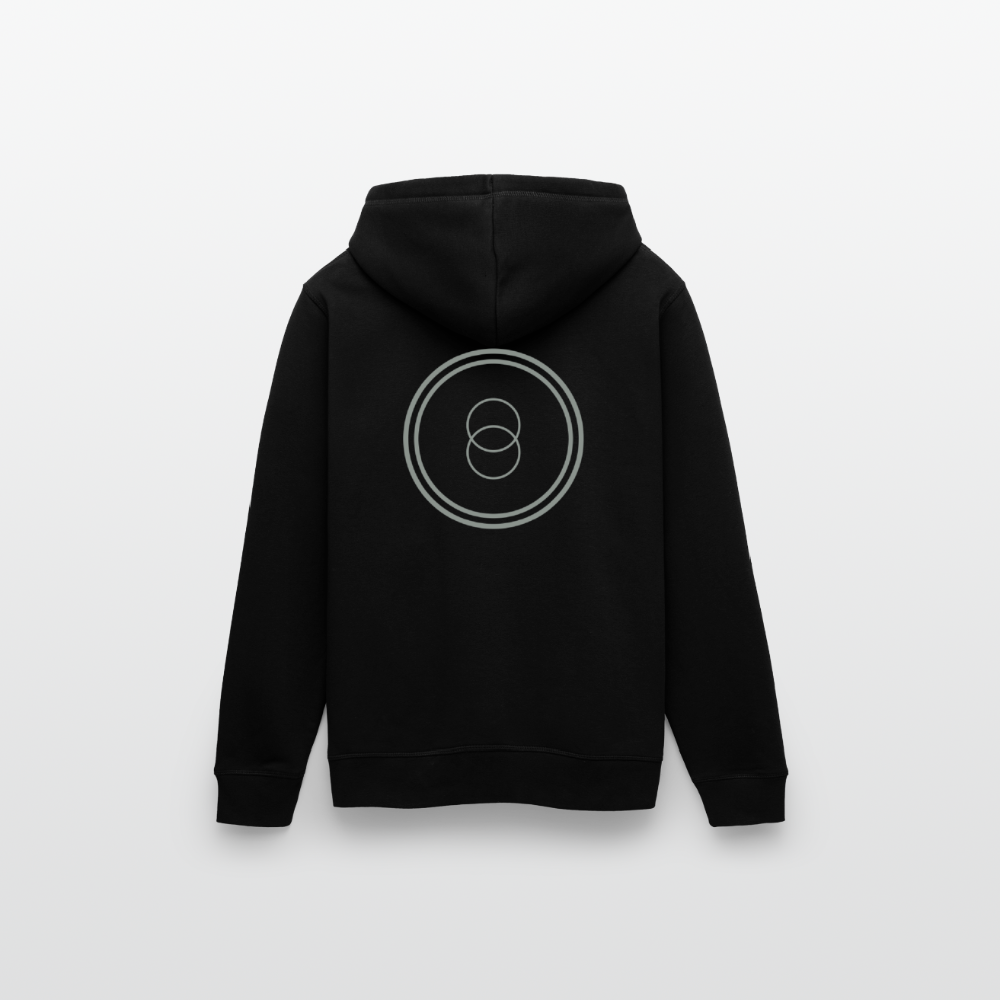 The Plurality Unisex Hoodie - black