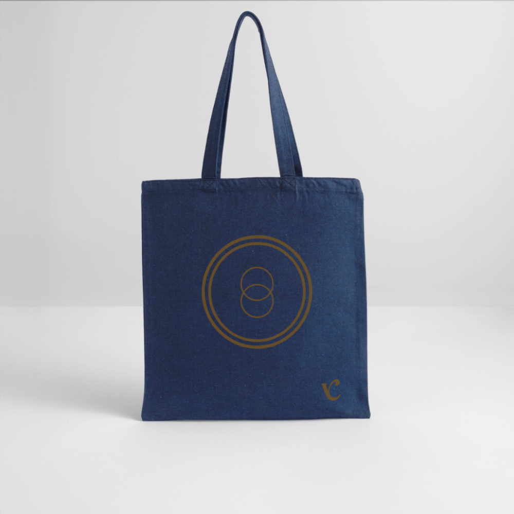 Recycled Tote Bag - heather navy