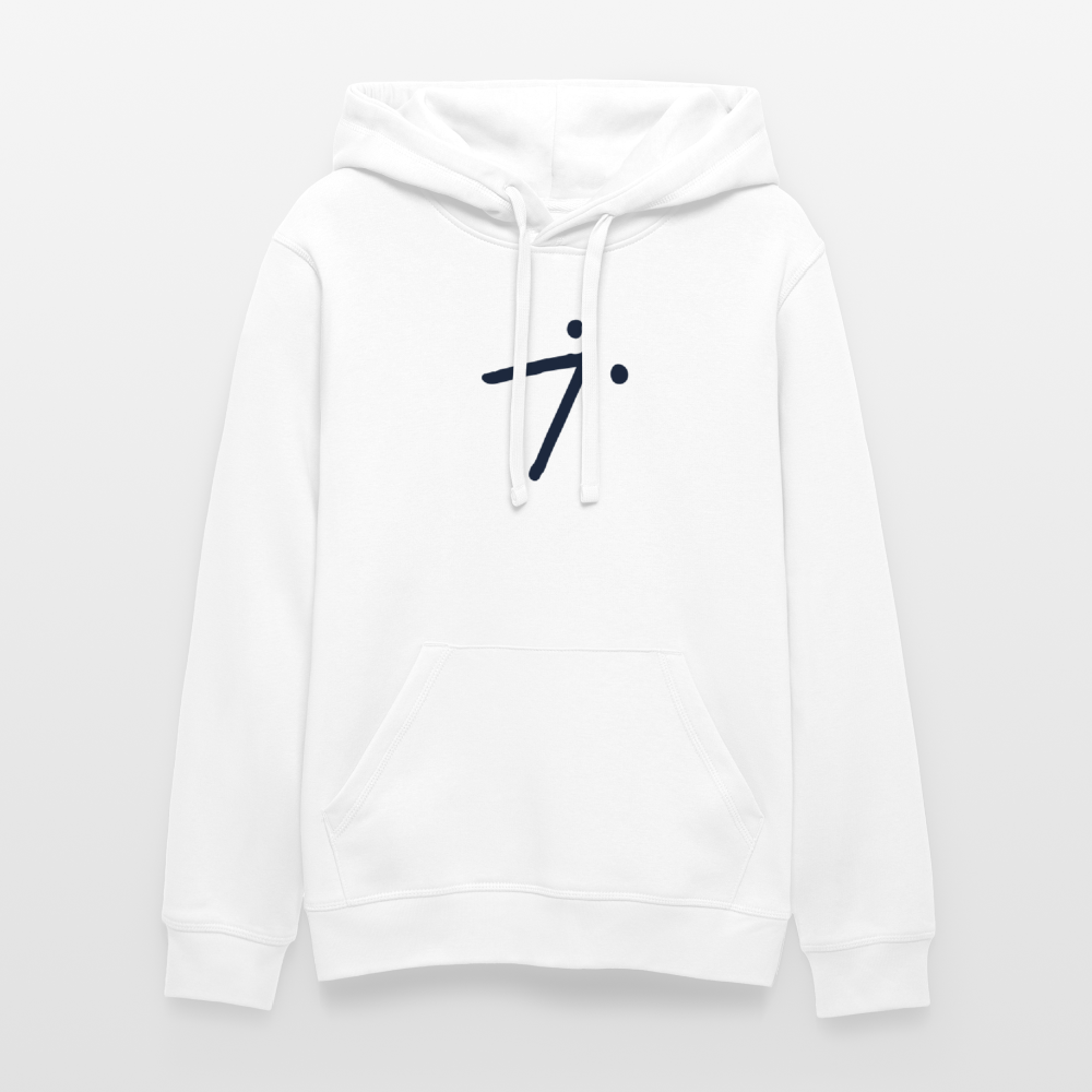 Dravendir Black Ink Unisex Hoodie - white