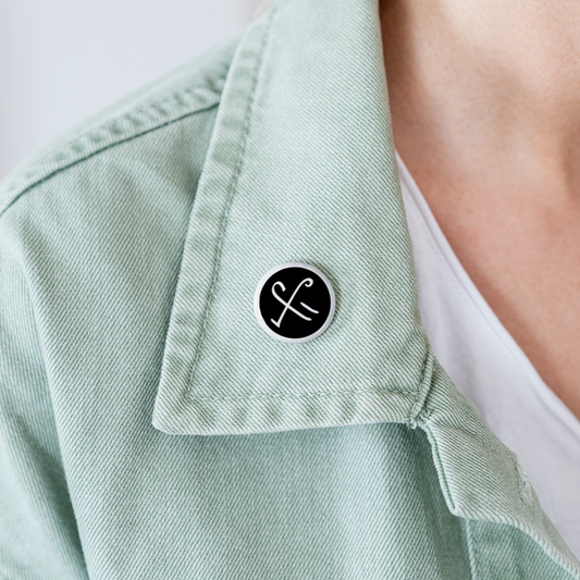 Seeker's Emblem Mini Buttons x5 - white
