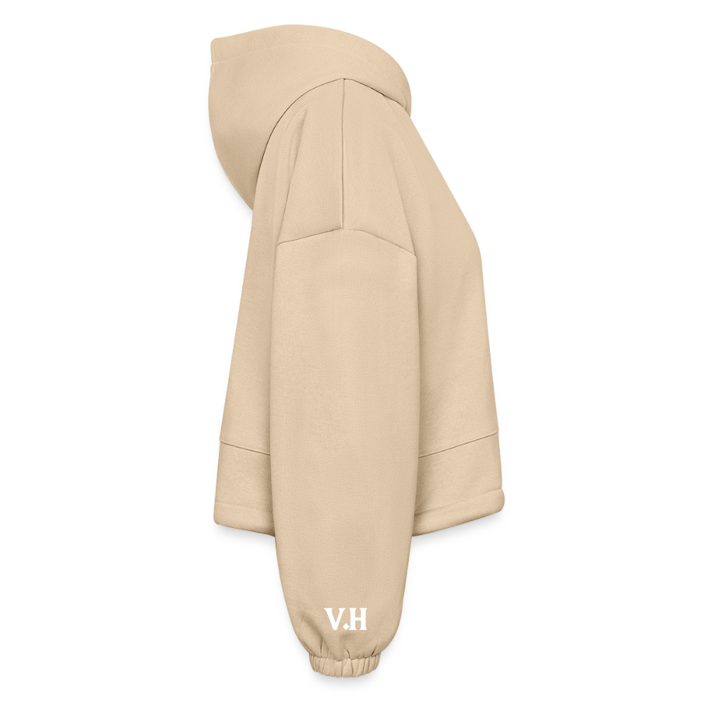 Sprite Women's Cropped Hoodie - nude