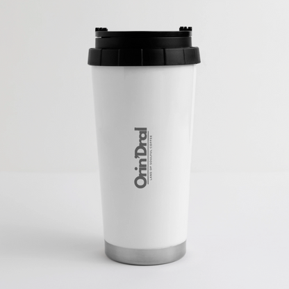 Orin'Dral 16 oz Travel Mug - white
