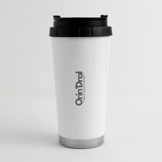 Orin'Dral 16 oz Travel Mug - white