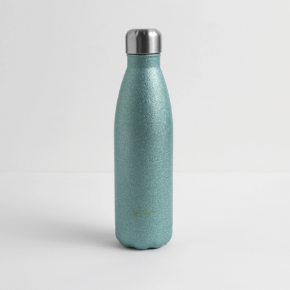Veylins Glitter-Glow Water Vessel - turquoise glitter