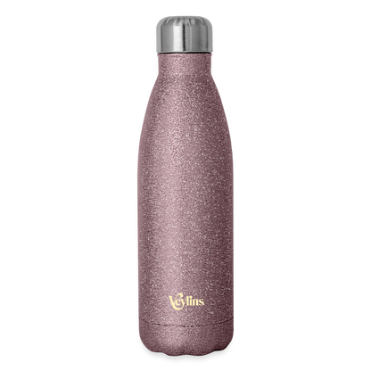 Veylins Glitter-Glow Water Vessel - pink glitter