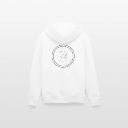 The Plurality Unisex Hoodie - white