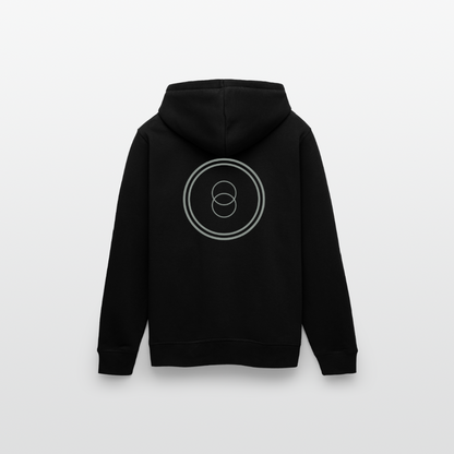 The Plurality Unisex Hoodie - black