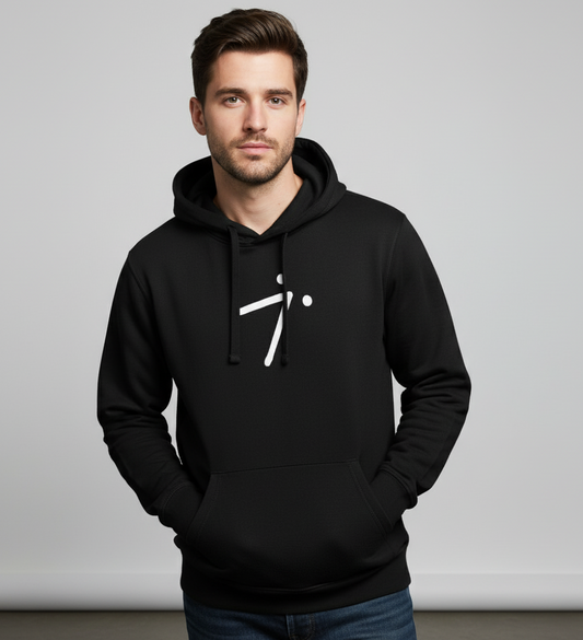 Dravendir White Ink Unisex Hoodie The Seeker's Satchel