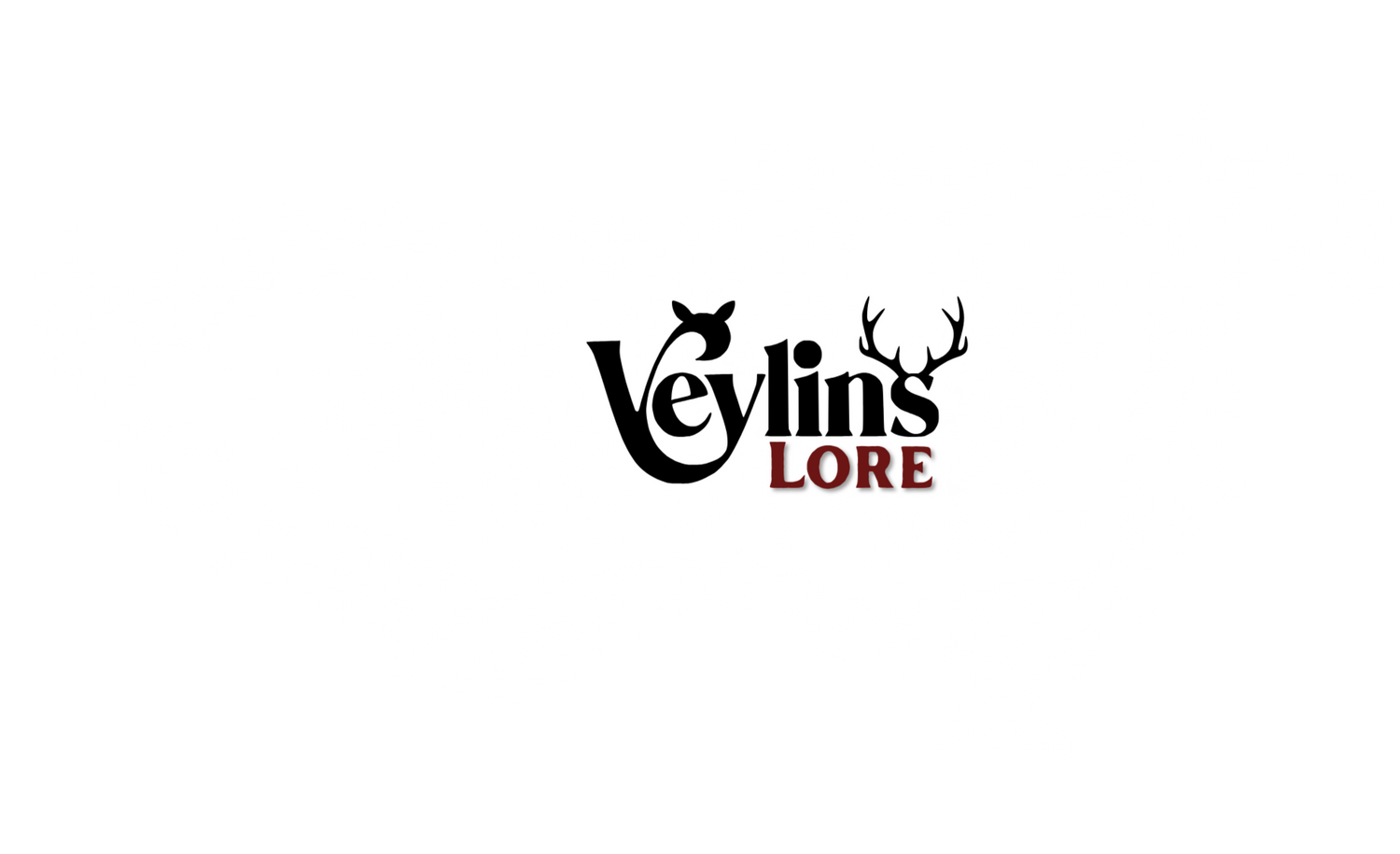 Logo of Veylins Lore on a white background